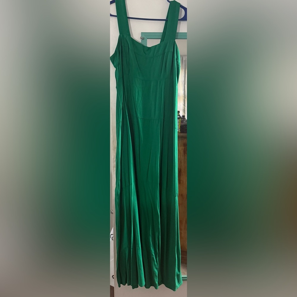 Vince Camuto Vibrant Green Maxi Skirt